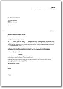 Rücktritt von einem Kaufvertrag wegen Falschauskunft • DE ...