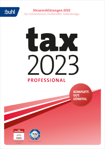 Hauptbild des Produkts: Tax 2023 Professional (für Steuerjahr 2022)