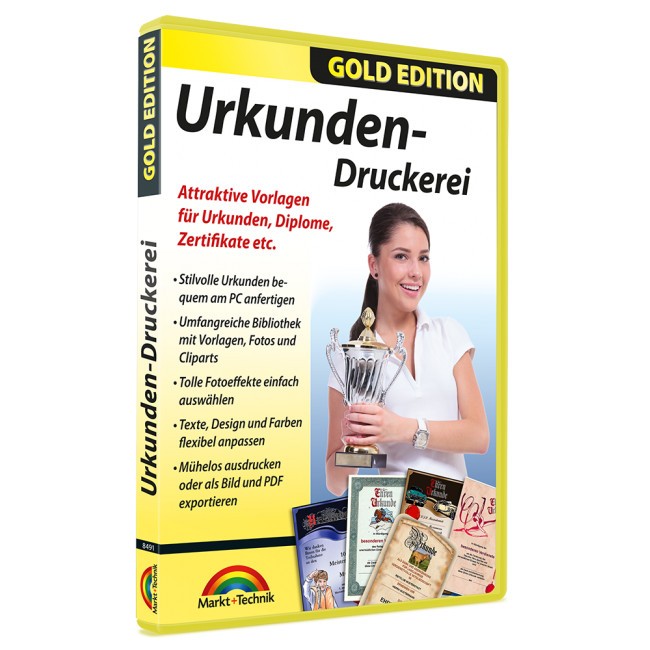 Urkunden Druckerei | Download-Software zum Top-Preis