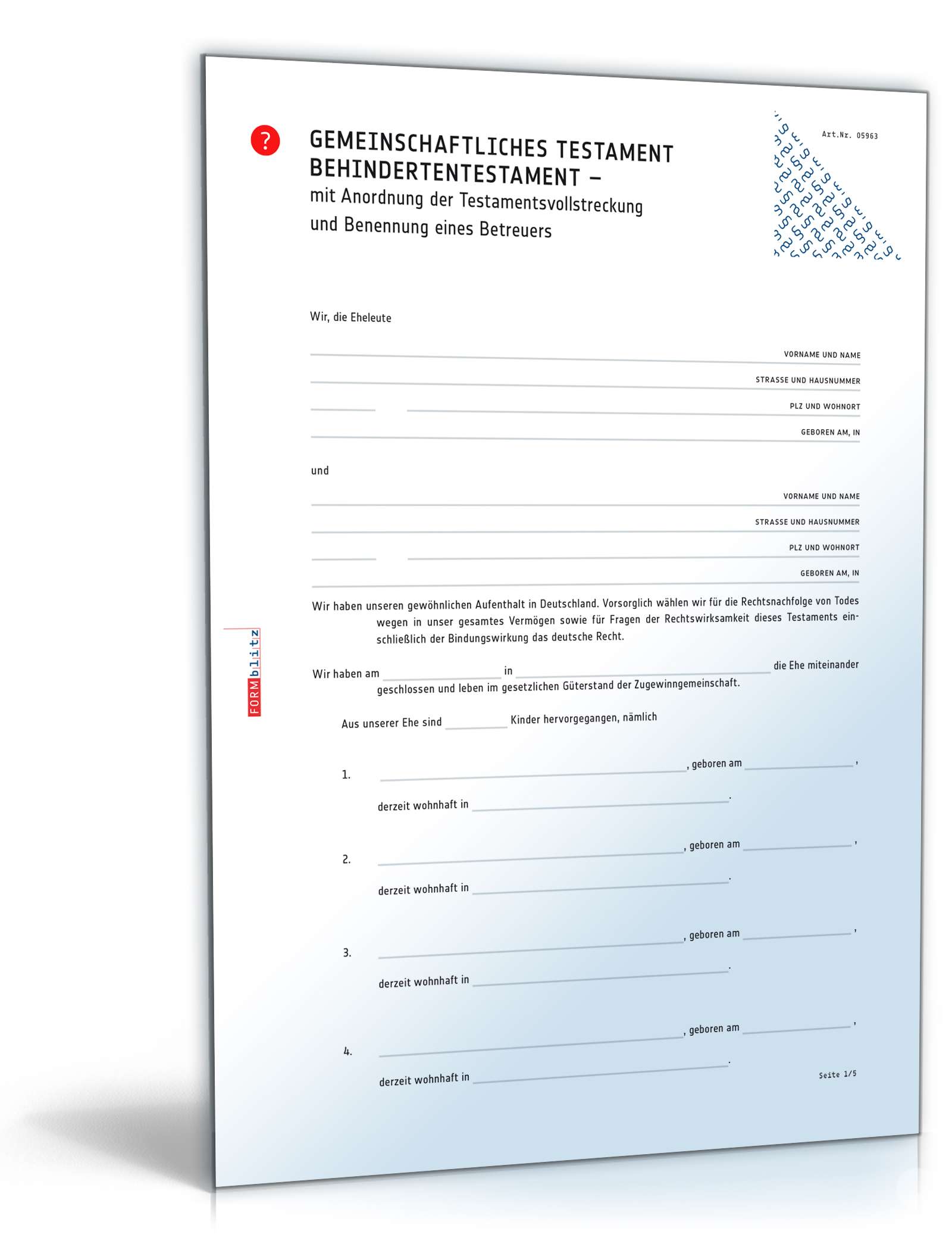 Erbschein Beantragen: Anleitung Und Kostenloses Pdf-Formular ...