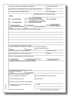 Antrag Auf Einsichtnahme In Stasi-Akten | Formular Zum Download