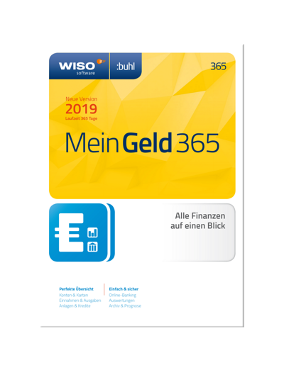 WISO Mein Geld Standard 365 (2019) zum TOP-Preis herunterladen