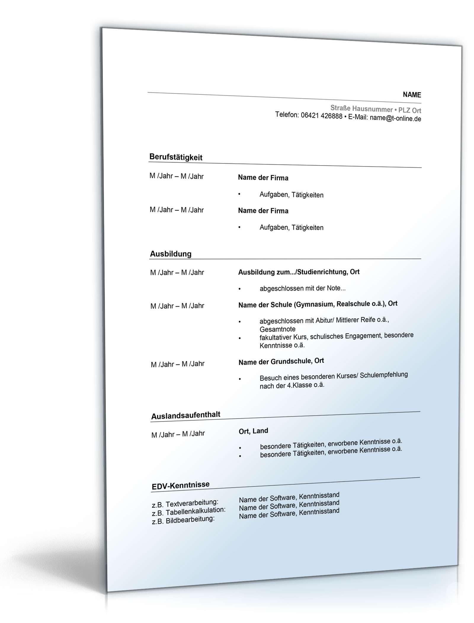 Bewerbungs-Paket Landwirt | Muster zum Download