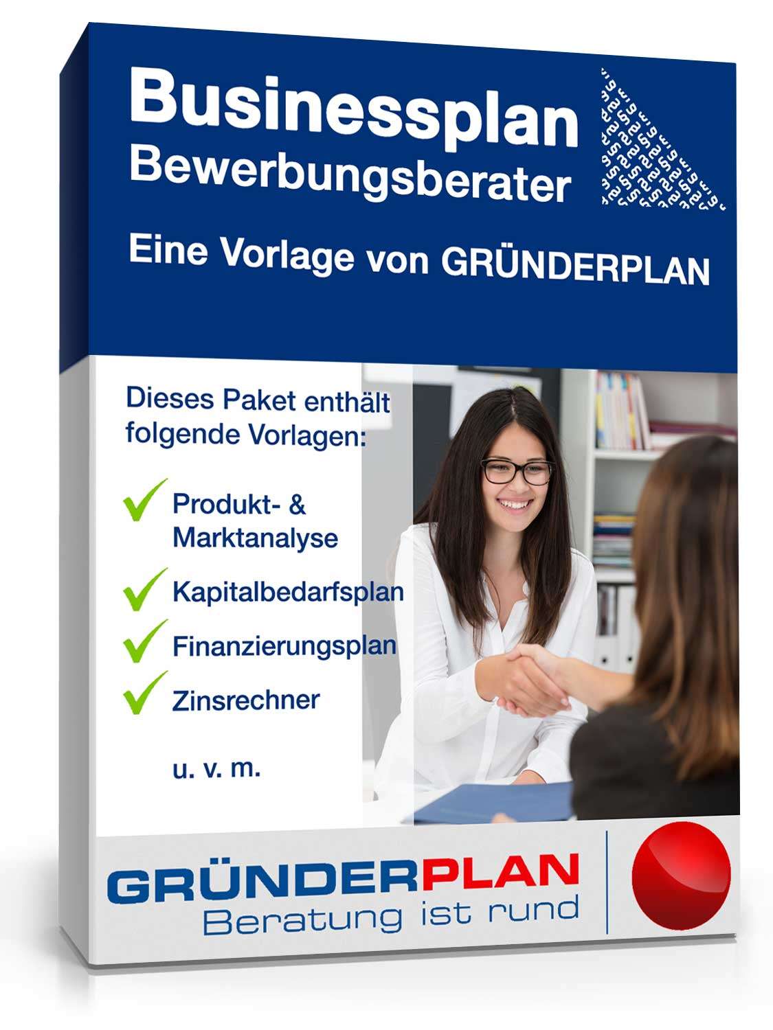 Hauptbild des Produkts: Businessplan Bewerbungsberater von Gründerplan