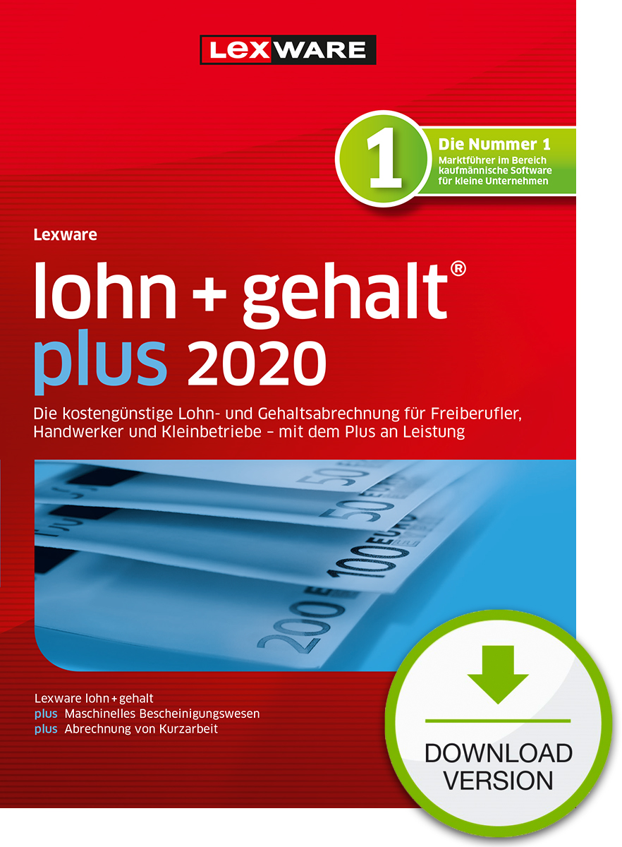 Lexware lohn+gehalt plus 2020 Dokument zum Download