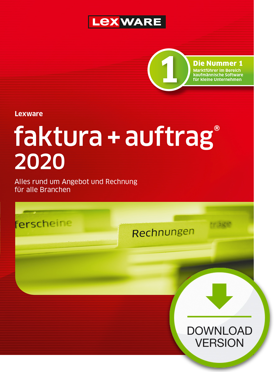 Lexware faktura+auftrag 2020 Dokument zum Download