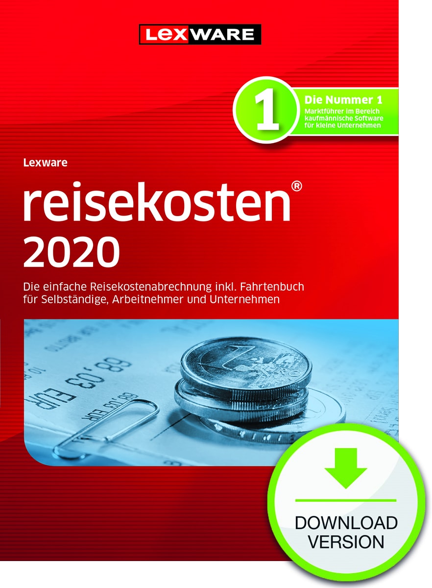 Lexware reisekosten 2020 Dokument zum Download