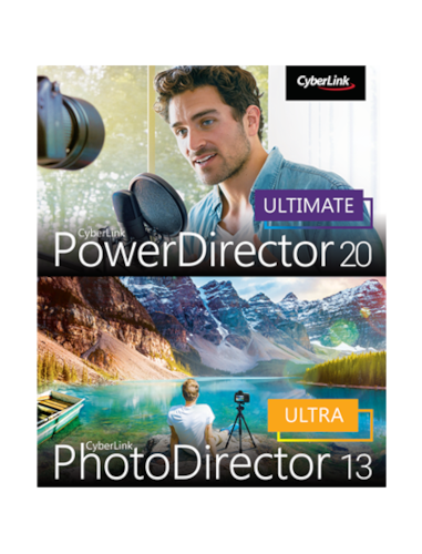 CyberLink PowerDirector 20 Ultimate & PhotoDirector 13 Ultra Duo Zum ...