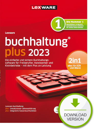 Lexware buchhaltung plus 2023 - Abo Version Dokument zum Download