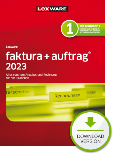 Lexware faktura+auftrag 2023 - Abo Version Dokument zum Download