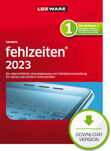 Lexware fehlzeiten 2023 - Abo Version Dokument zum Download