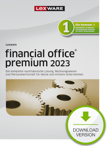 Lexware financial office premium 2023 - Abo Version Dokument zum Download